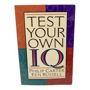Book Test Your Own IQ- Carter, Russell